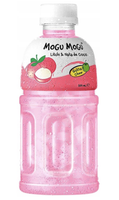 MOGU MOGU Litchi 320ml – Napój Liczi z Galaretką Kokosową Nata de Coco