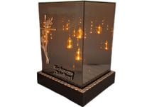 DZIADEK SOLAR SOLARNY FOTOWOLTAICZNY ZNICZ LAMPION KWT GIGANT 3D KRZYŻ