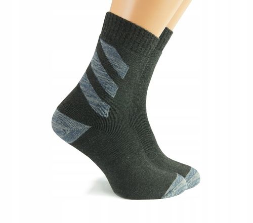 4x GRUBE SKARPETY JAKOŚĆ BAWEŁNIANE TERMO 43-46 na Arena.pl