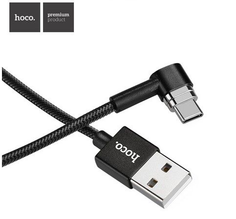 Magnetyczny kątowy kabel USB hoco. Typ C na Arena.pl