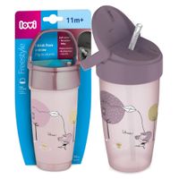 Kubek ze słomką LOVI Freestyle 350 ml Lovely Girl 11m+