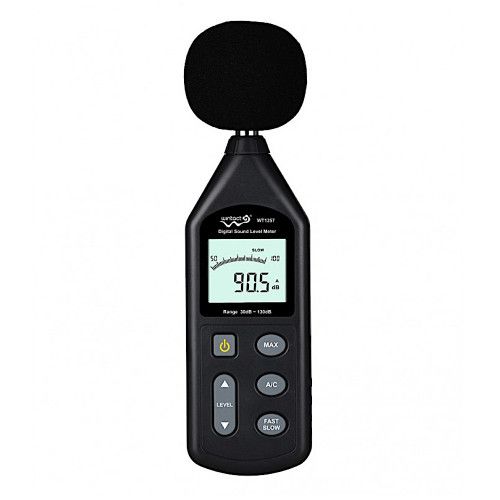 DECYBELOMIERZ SONOMETR NATĘŻENIA DŹWIĘKU WT1357 zdjęcie 1