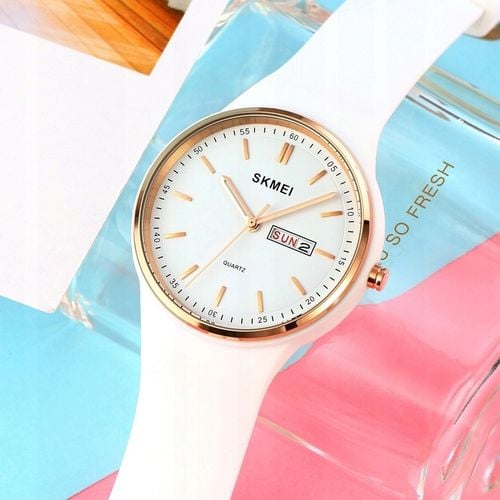 Zegarek damski SKMEI analogowy datownik czytelna tarcza na Arena.pl