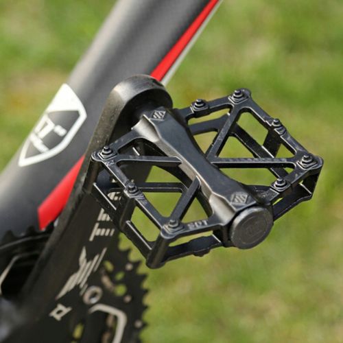 PEDAŁY ROWEROWE PLATFORMOWE ALUMINIOWE ANTYPOŚLIZGOWE ZESTAW PEDAŁÓW na Arena.pl