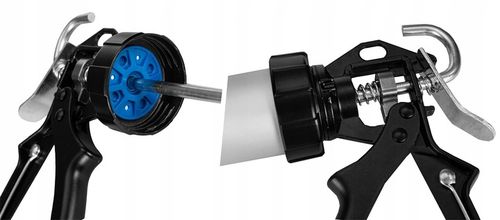 PISTOLET WYCISKACZ do mas silikonu tubowy do masy uszczelniaczy 600ml na Arena.pl