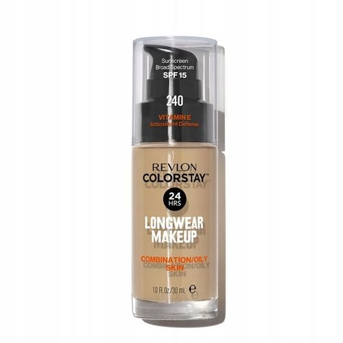 REVLON Podkład Colorstay Kryjący Cera Mieszana Tłusta pompka 240 30ml na Arena.pl