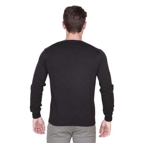 Trussardi sweter męski czarny S na Arena.pl