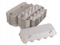 Wytłaczanki na jajka 80 sztuk bez nadruku