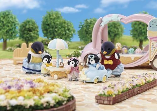 Rodzina pingwinów Sylvanian Families na Arena.pl