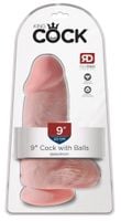 dildo king cock chubby light 22,9 cm pvc