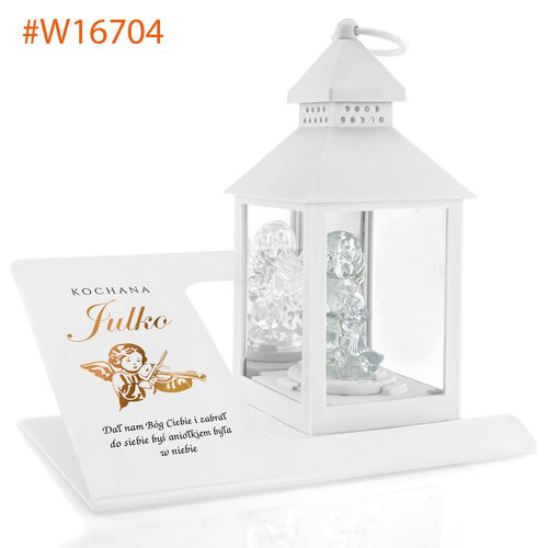 ZNICZ LATARENKA ANIOŁEK dedykacja na GRÓB DZIECKA na Arena.pl