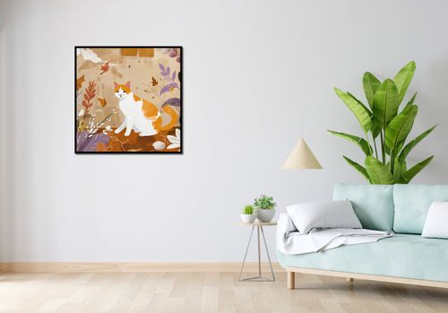 Plakat 80x80cm Pospolita Krasa na Arena.pl