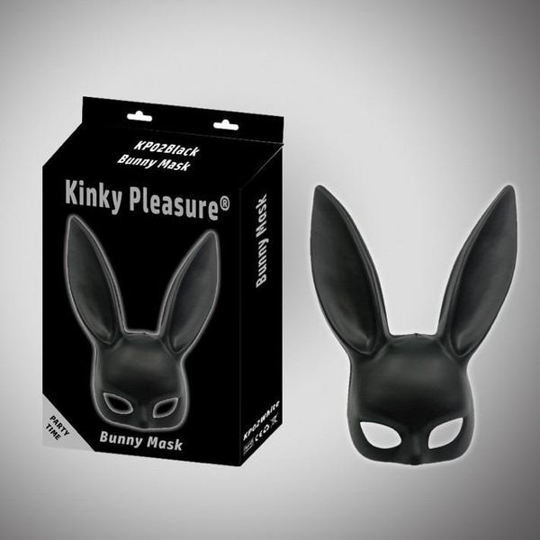 Maska - Bunny Mask Black zdjęcie 1