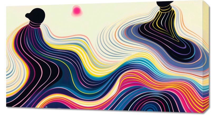 Obraz 90x50cm Wodnista Tafla zdjęcie 1