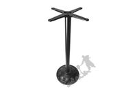 NOGA STOŁU F18 - WYSOKA Z KRZYŻAKIEM GRZYBKI ŻELIWNA PODSTAWA