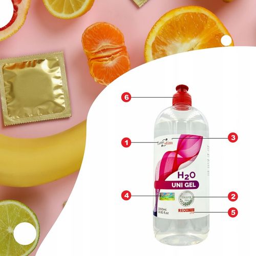H2O UNI 1000ml wodny lubrykant waginalno analny na Arena.pl