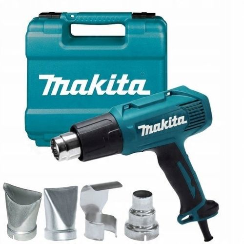 Opalarka 1600 W 2-biegi elektryczna sieciowa WALIZKA 4 dysze MAKITA na Arena.pl
