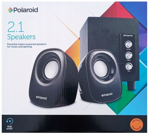 Zestaw głośników 2.1 Polaroid PC-2.1 12,8 W czarny na Arena.pl