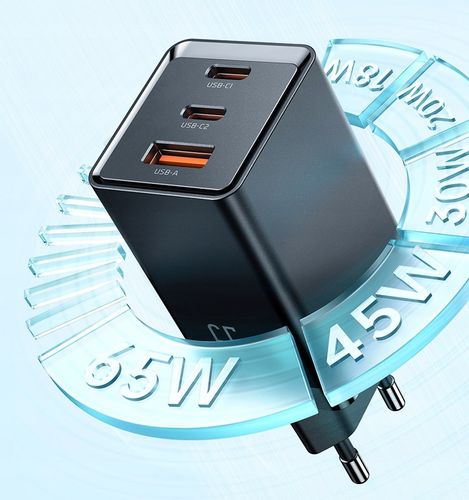 MCDODO GaN 5 PRO SZYBKA ŁADOWARKA USB-C USB-A 65W na Arena.pl