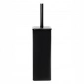 Szczotka do WC silikonowa czarna metalowa – higieniczna i trwała - Yoka