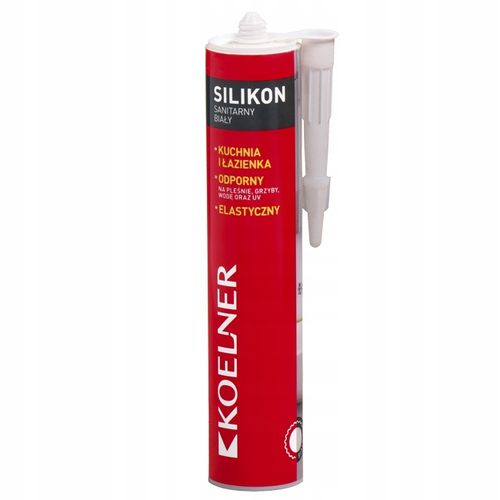silikon sanitarny, biały, koelner, 300ml na Arena.pl