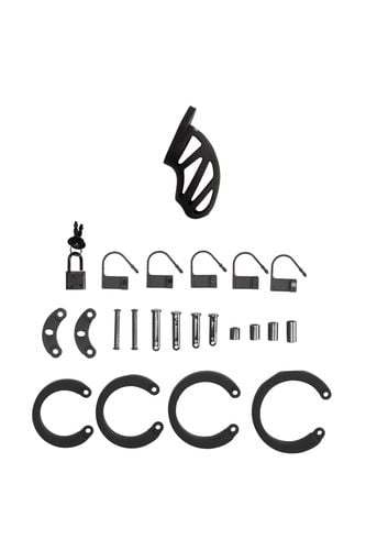 model 24   chastity cage   3.5 / 9 cm   black na Arena.pl