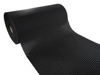 Dywanik Łazienkowy Mata Piankowa Wykładzina Czarna 65x10cm MA67