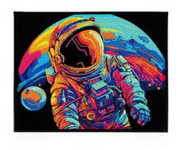 diamond dotz adults flocked neon astronaut 3609
