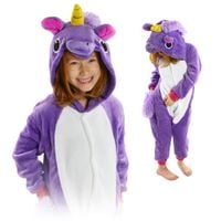 KOSTIUM ONESIE KIGURUMI KOMBINEZON PIŻAMA CIEPŁA DRES PRZEBRANIE 98-104