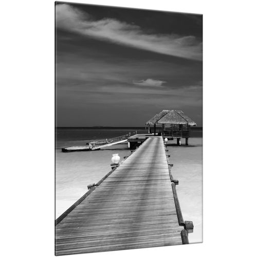 Obraz Płótno 80X120 Pomost Na Plaży na Arena.pl
