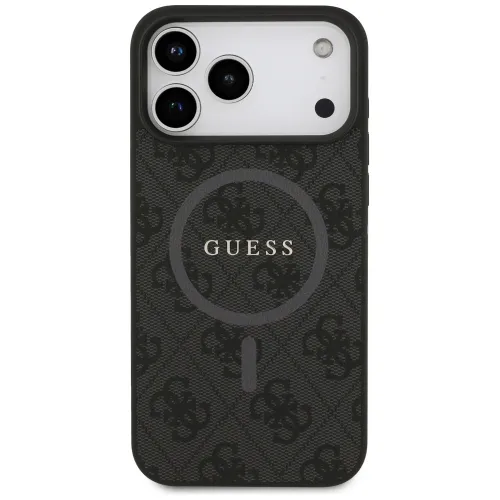 etui guess 4g ring classic logo magsafe  do iphone 17 pro max - czarne na Arena.pl