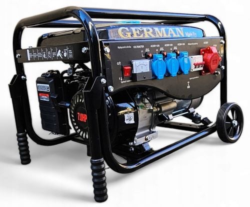 AGREGAT PRĄDOTWÓRCZY A8 5,2kW KOŁA MIEDŹ prądu AVR+ MIEDZIANY STOJAN na Arena.pl