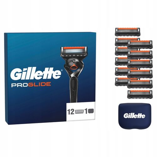 Gillette ProGlide Wkłady wymienne do maszynki 12 sztuk na Arena.pl