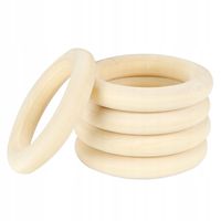 Drewniane KÓŁKA do makramy ringi 48mm / 70mm 1szt.