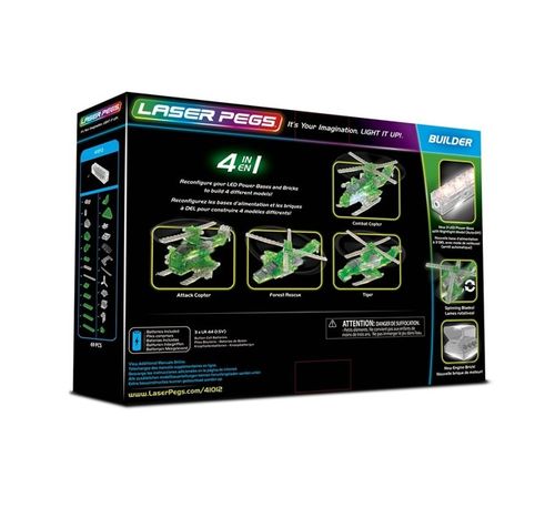 Laser Pegs - 4 in 1 Copter 41012 na Arena.pl