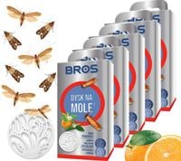 bros - dysk na mole kwiat pomarańczy - 5 szt.