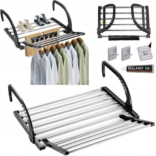 MAŁA SUSZARKA NA PRANIE STOJĄCA BALKONOWA SUSZARKA NA UBRANIA BUTÓW DO na Arena.pl