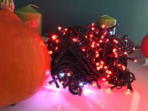 Lampki Choinkowe LED 100 Czerwone Flash IP44 Zewnętrzne Wewnętrzne na Arena.pl