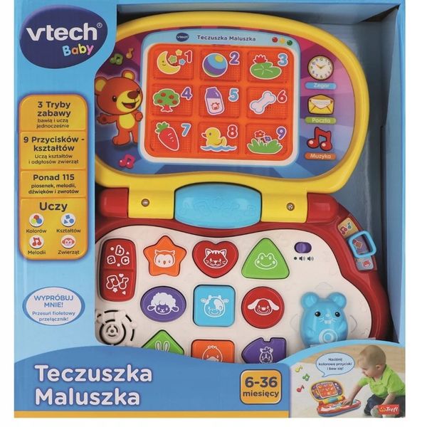 VTECH TECZUSZKA MALUSZKA MINILAPTOP zdjęcie 1