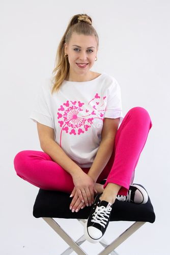 Koszulka laserowo cięta z dmuchawcem Euphoria Biała UNI DUŻY na Arena.pl