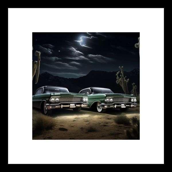 Plakat 20x20cm Nostalgiczne Spotkanie zdjęcie 3