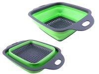 cedzak składany silikon kwadrat 29 x 22 cm