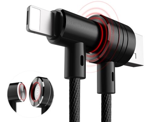 Kabel 2w1 Micro USB Iphone Ipad Baseus T-type 2.1A na Arena.pl