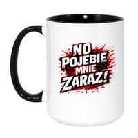 Duży Biało-Czarny 450 ml