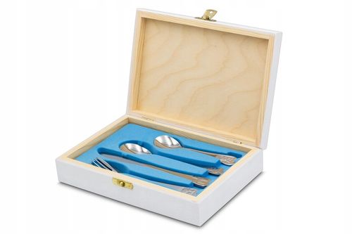 Sztućce dla Dzieci z GRAWEREM GRATIS Prezent na Chrzest Roczek na Arena.pl