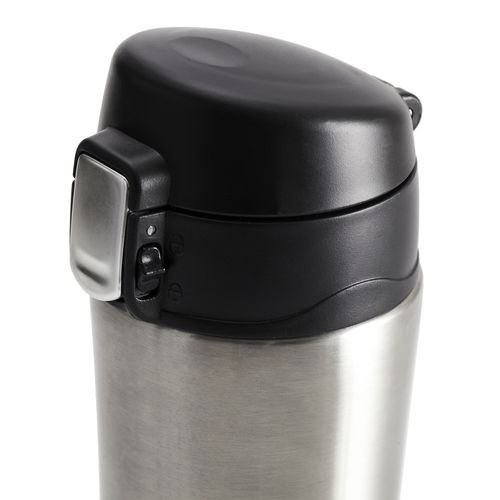 Kubek izotermiczny Secure 400 ml, srebrny na Arena.pl