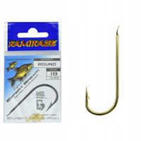 Haczyk Haczyki KAMIKAZE ROUND Nr 18 (10szt) ZŁOTE