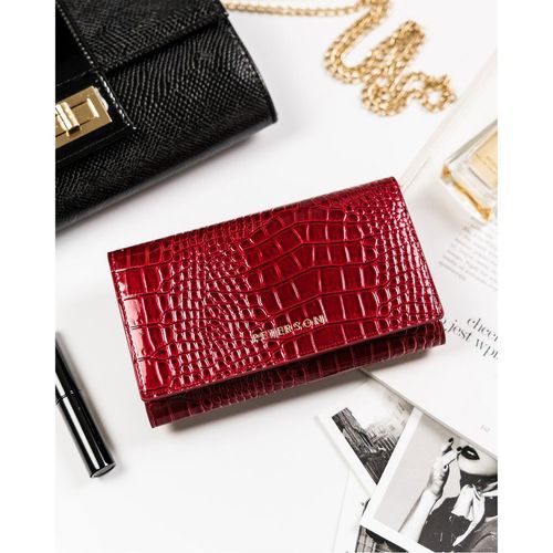 elegancki zestaw prezentowy dla kobiet z lakierowanym portfelem - peterson na Arena.pl