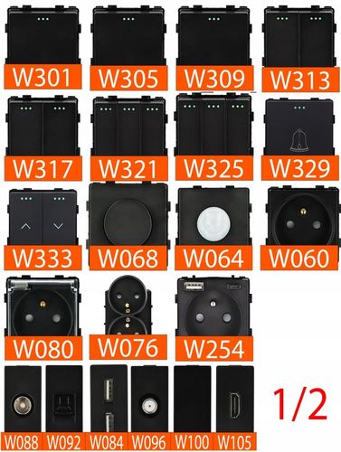 WŁĄCZNIK WYŁĄCZNIK ŚWIATŁA SZKLANY POJEDYNCZY SCHODOWY CZARNY na Arena.pl