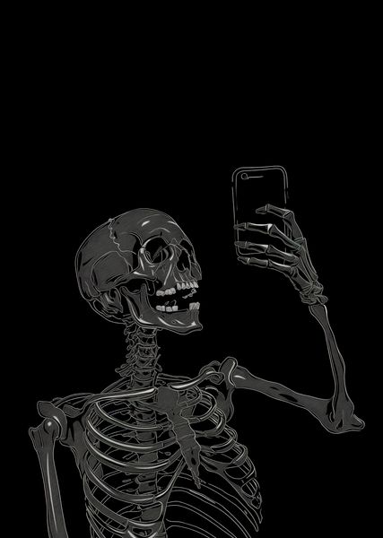 Plakat 64x90cm Selfie Poza Czasem zdjęcie 1